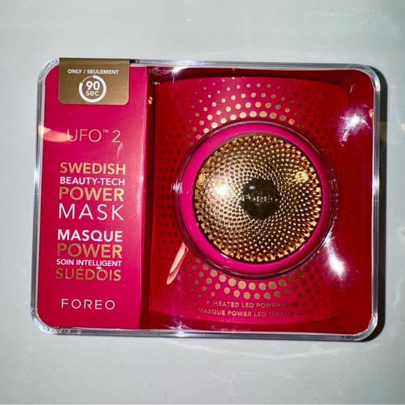 FOREO UFO 2 full facial led mask treatment in fuchsia - Picture 2 of 2